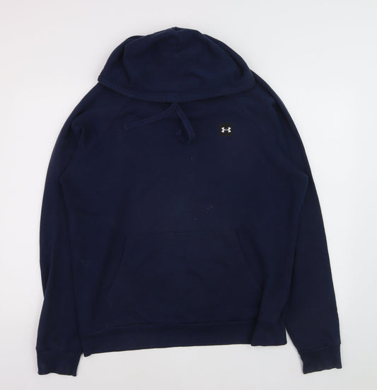 Under Armour Men's Blue Pullover Hoodie Size M Sports Fleece