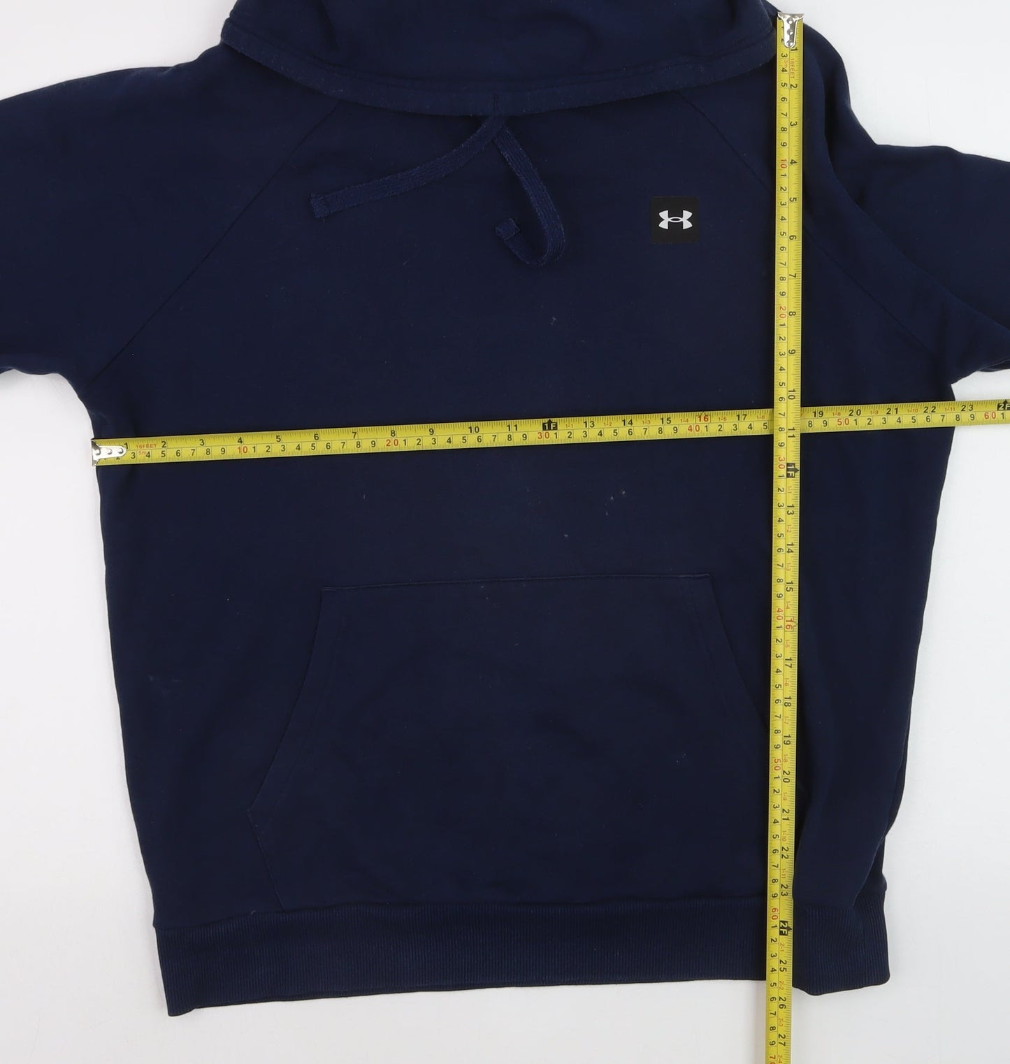 Under Armour Men's Blue Pullover Hoodie Size M Sports Fleece