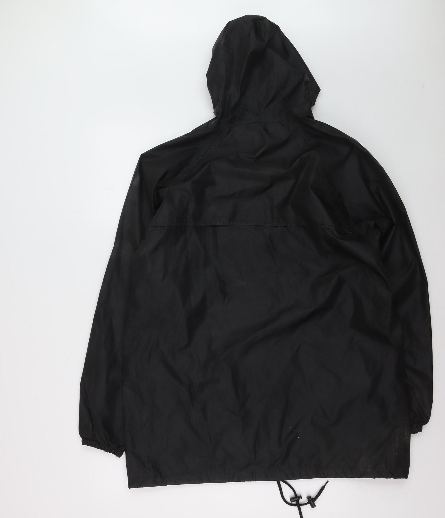 Regatta Men’s Black Waterproof Hooded Rain Jacket M 40in Outdoor