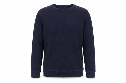 ESPRIT Mens Blue Slim Fit Long Sleeve Cotton Casual Top M