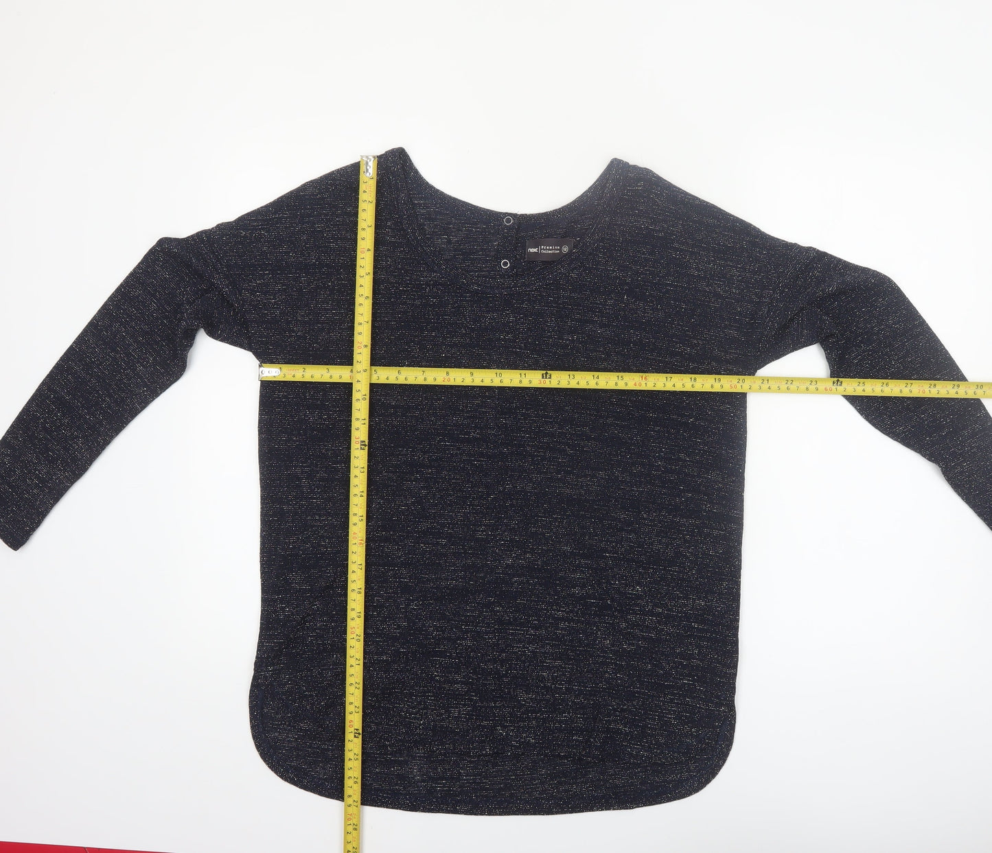 Next Women’s Blue Long Sleeve Lightweight Pullover Jumper Size 12