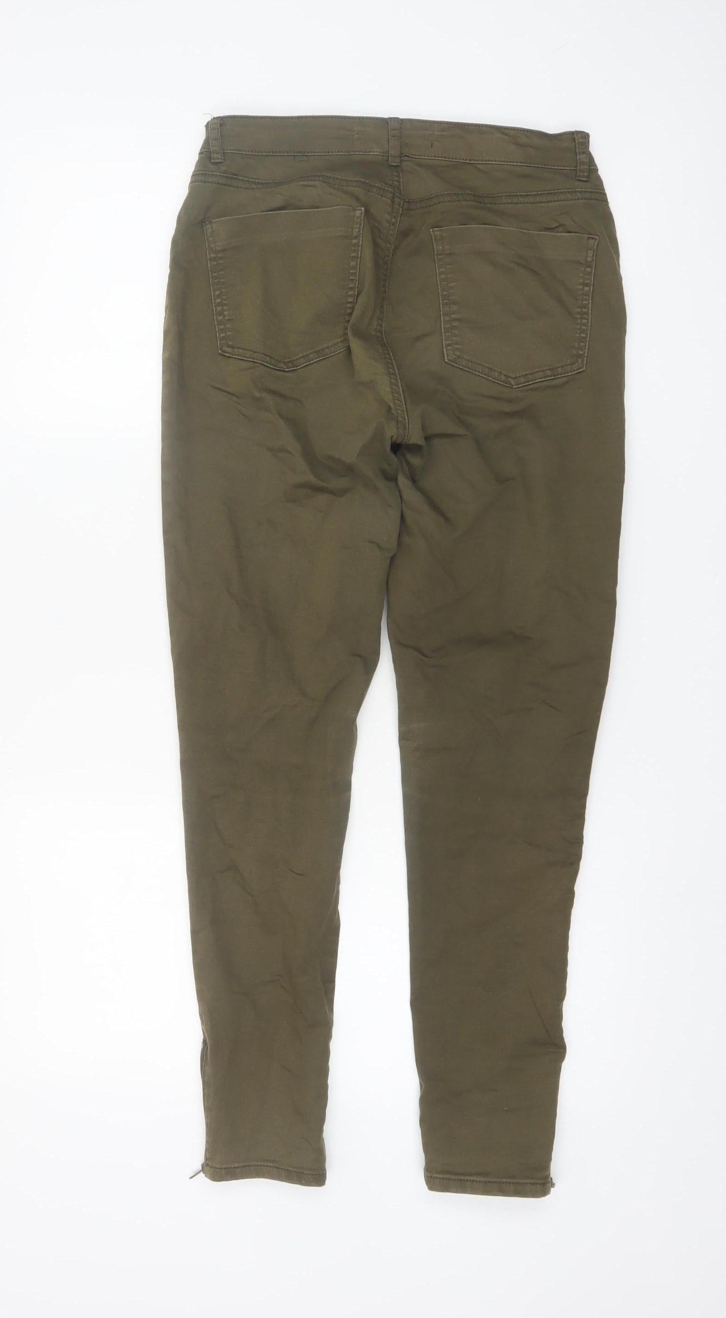 Dunnes Stores Women's Green Skinny Jeans Size 10