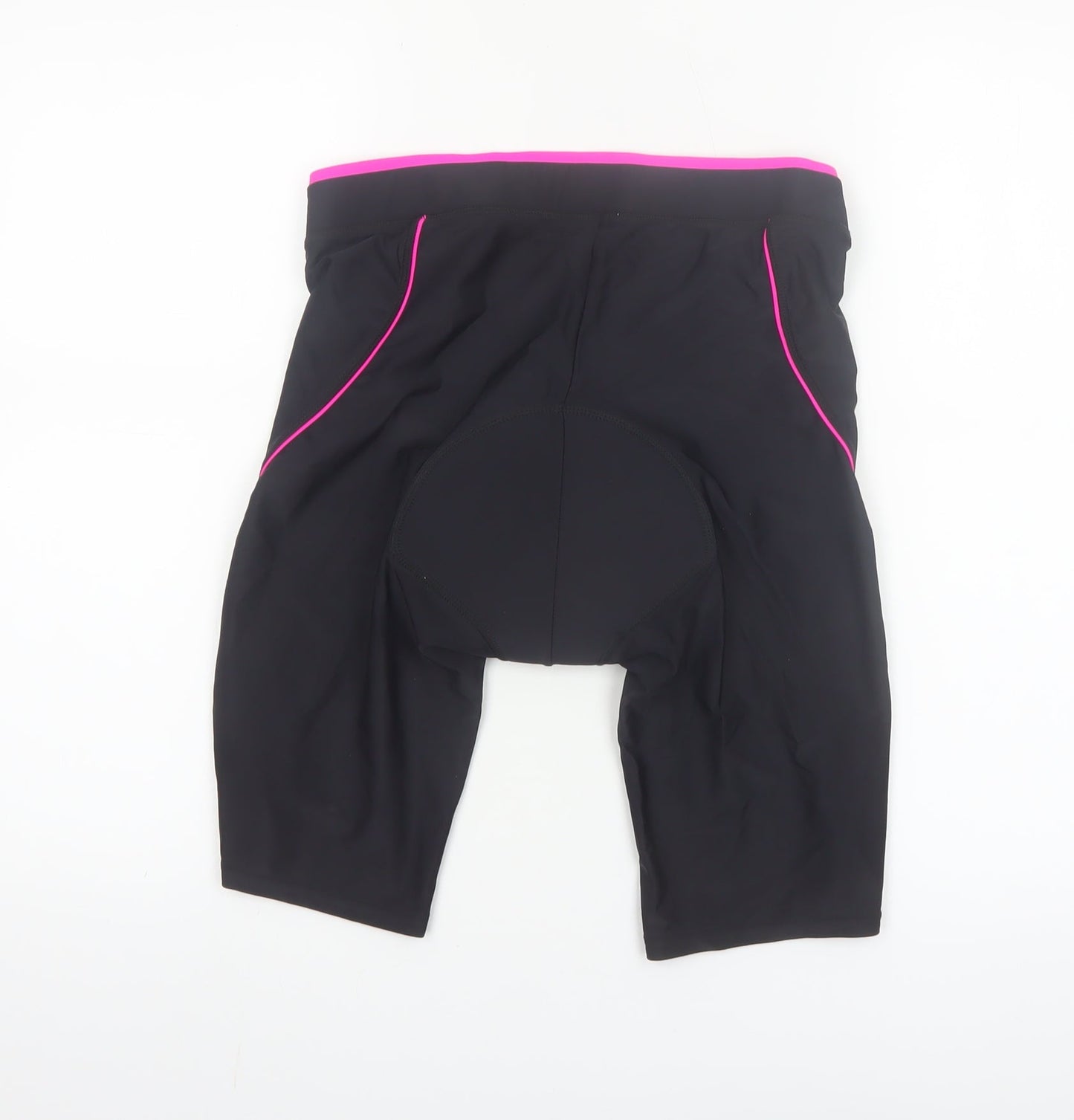 Dunnes Stores Women Black Medium Biker Activewear Shorts Nylon Blend
