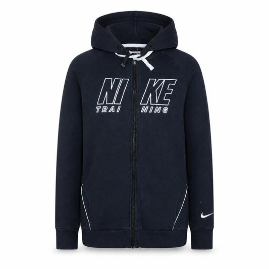 Nike Womens Black Dri-Fit Full Zip Hoodie Size S Training Sweatshirt
