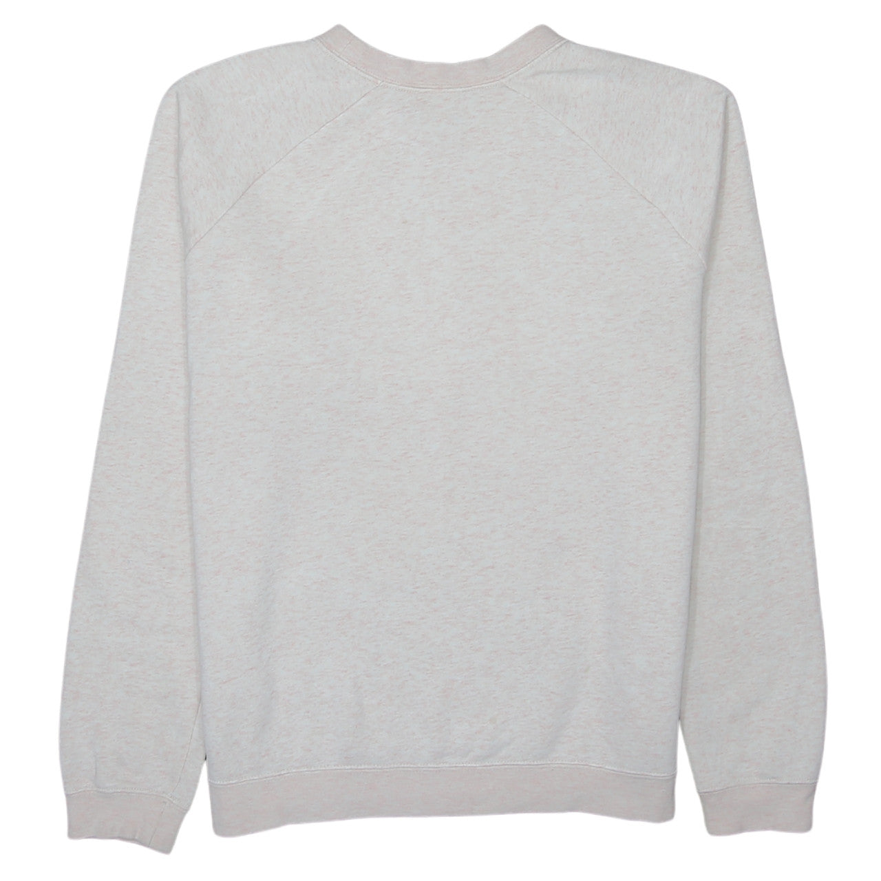 Nike Women Beige Crew Neck Pullover Sweatshirt Medium