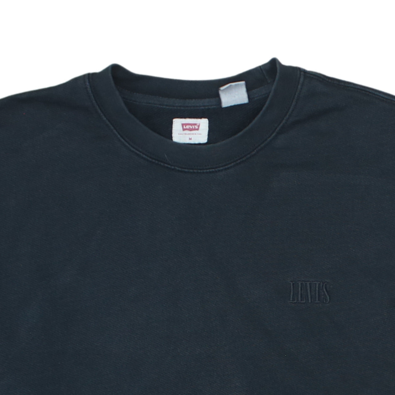 Levi's Men's Blue Relaxed Fit Crew Neck Sweatshirt M