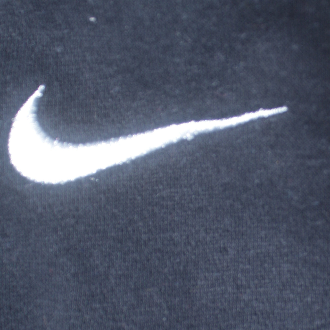 Nike Men's Black Pullover Sweatshirt M Crew Neck Fleece Logo