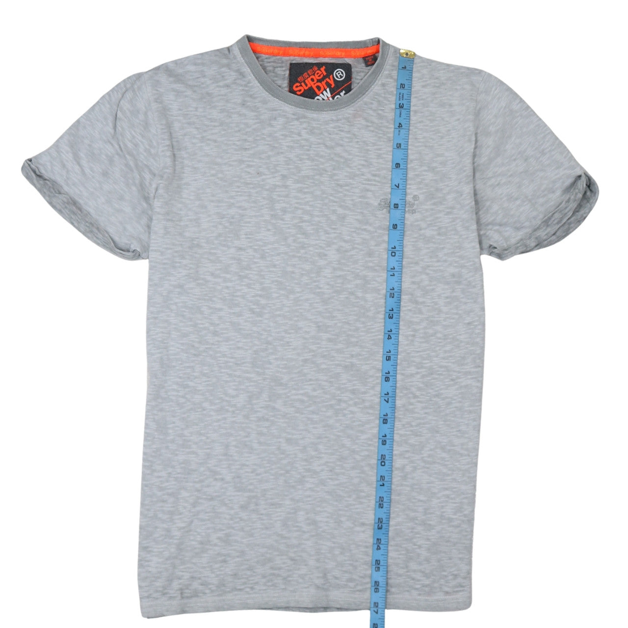 Superdry Women's Grey Basic Crew Neck Short Sleeve T-Shirt M