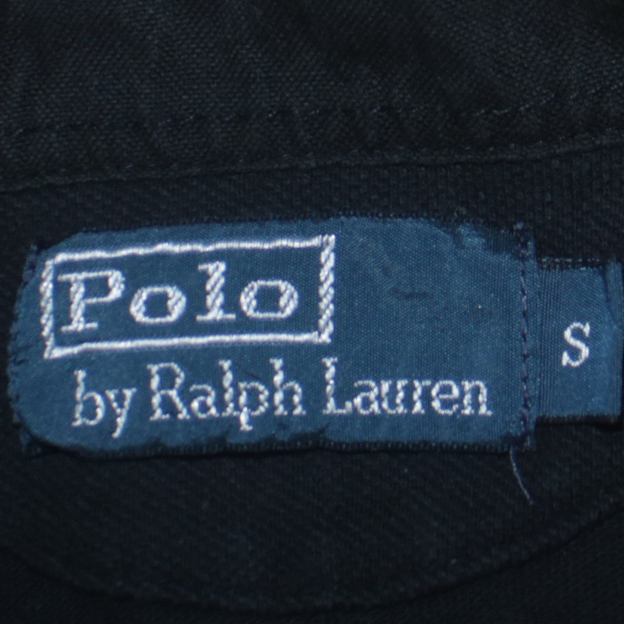 Ralph Lauren Men's Black Cotton Short Sleeve Polo Shirt Size S