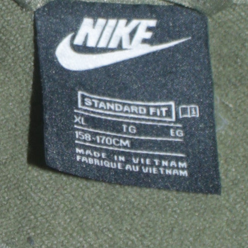 Nike Boys Khaki & Black Track Jacket XL 158-170cm Full Zip Activewear