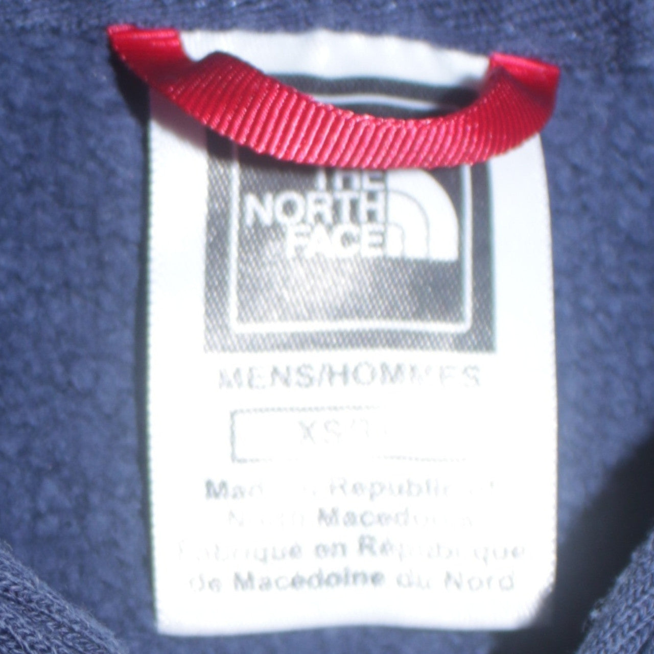 The North Face Men's Blue XS Pullover Hoodie Sweatshirt
