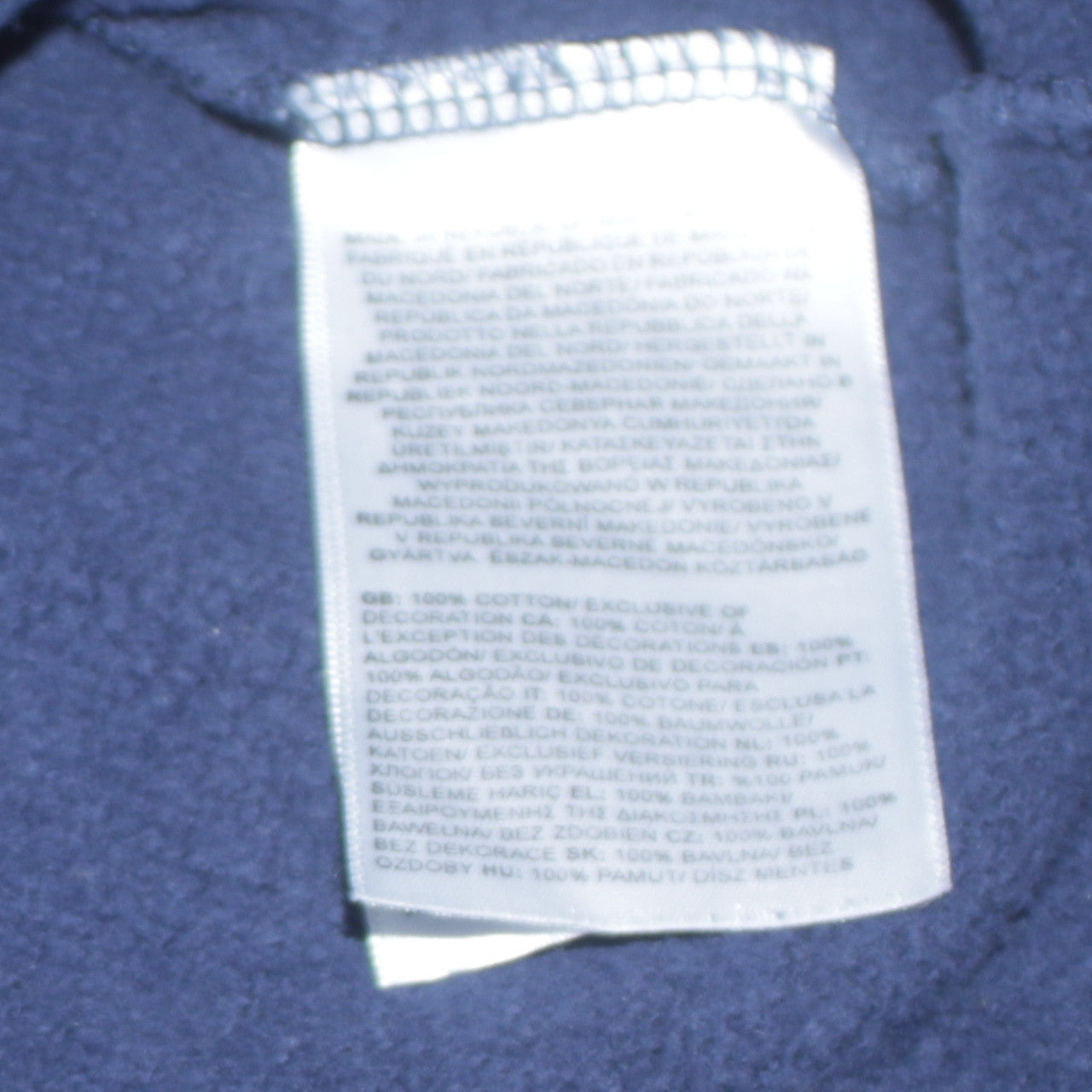 The North Face Men's Blue XS Pullover Hoodie Sweatshirt