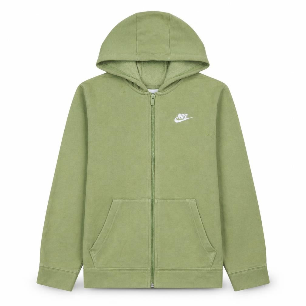 Nike Boys Green XL Full Zip Fleece Hoodie