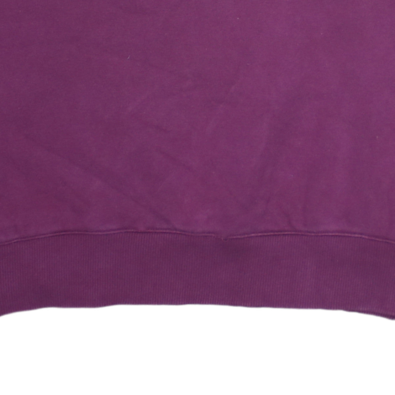 Champion Women’s Purple 1/4 Zip Pullover Sweatshirt Size L Cotton Logo