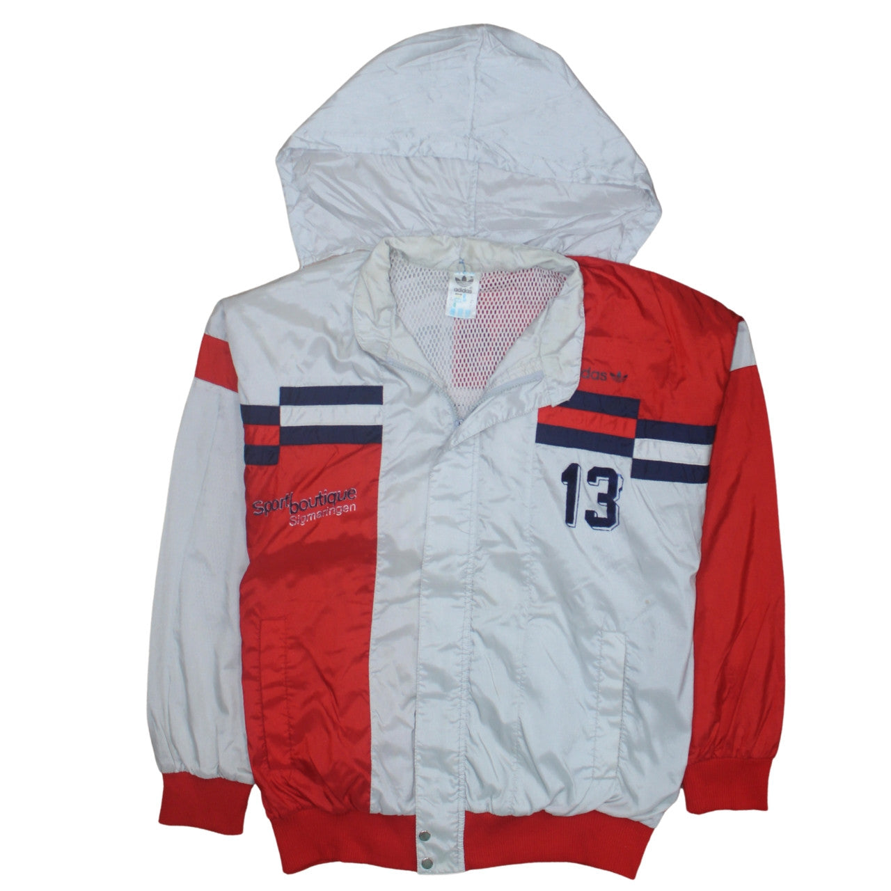 Adidas Mens Multicoloured M Windbreaker Jacket Hooded Retro FC Ostrach