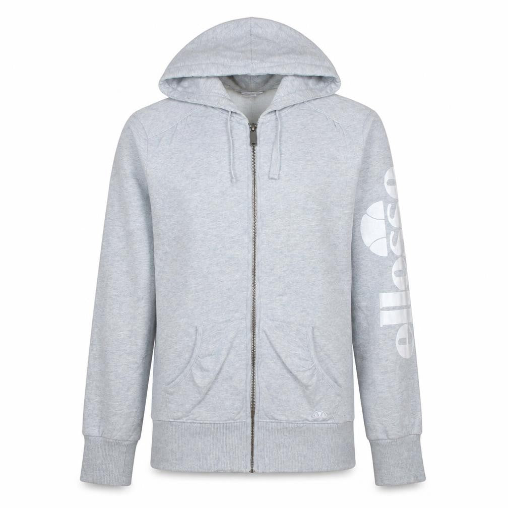 Ellesse Men's Grey Full Zip Hoodie M Regular Fit Sportswear