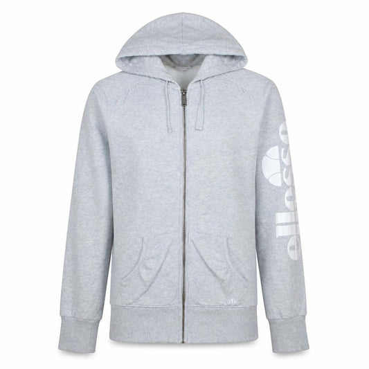 Ellesse Men's Grey Full Zip Hoodie M Regular Fit Sportswear
