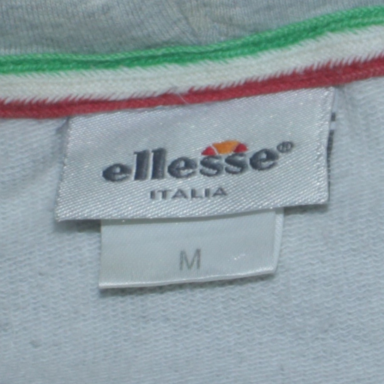 Ellesse Men's Grey Full Zip Hoodie M Regular Fit Sportswear