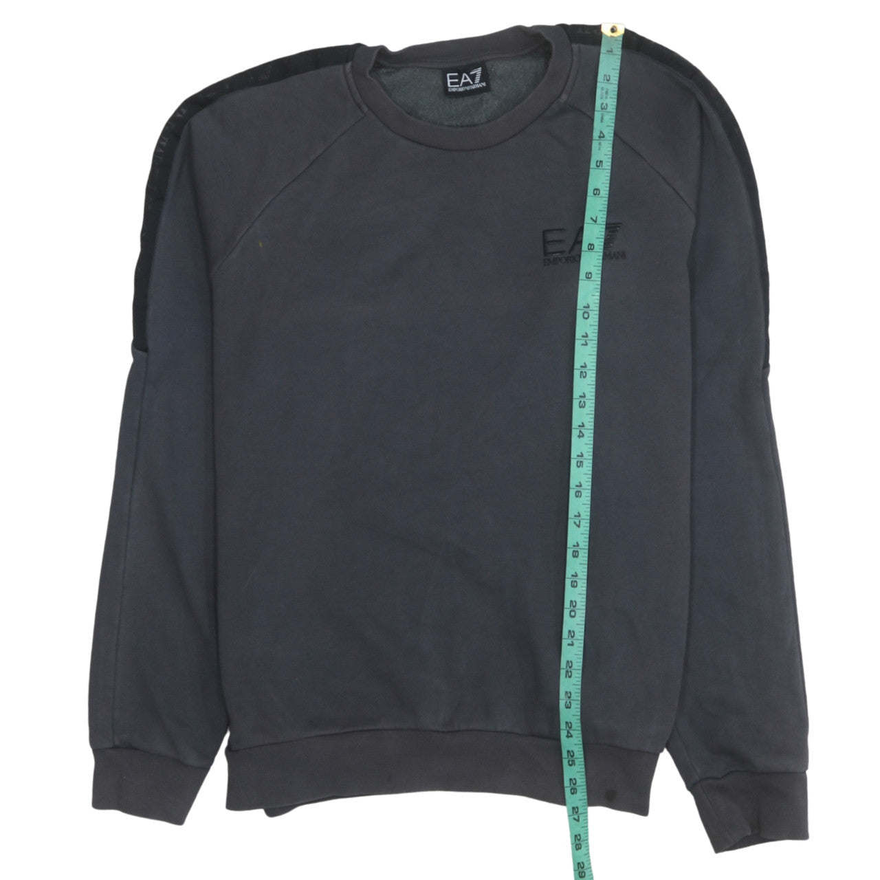 Emporio Armani EA7 Men's Black Crew Neck Sweatshirt Size M