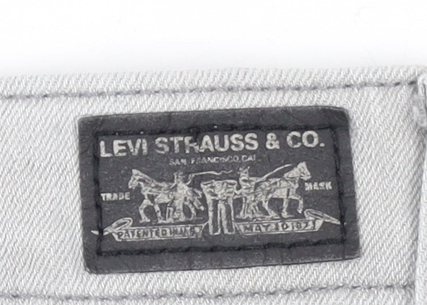 Levi’s Women’s Grey Skinny Jeans W27 L30 Stretch Denim