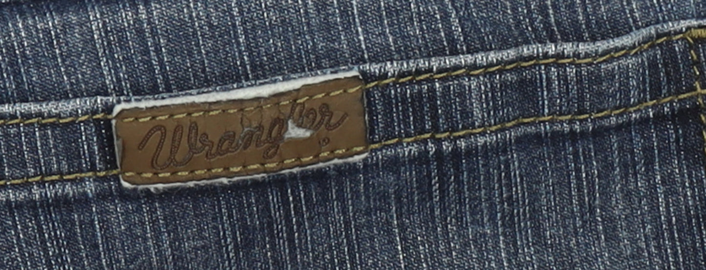 Wrangler Men's Blue Regular Fit Straight Denim Jeans W40 L32