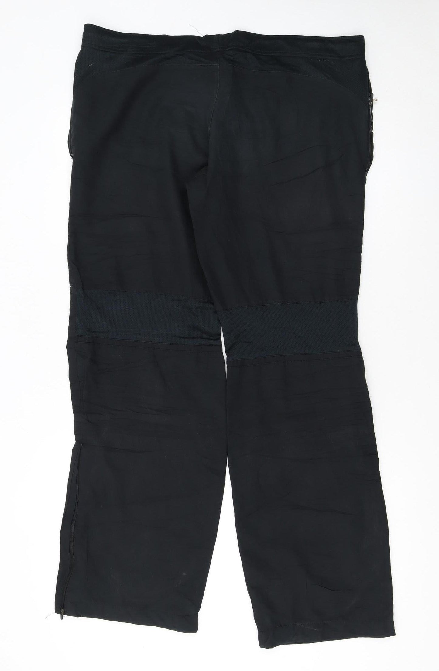Nike Men's Black Dri-FIT Track Pants S Quick Dry Sportswear