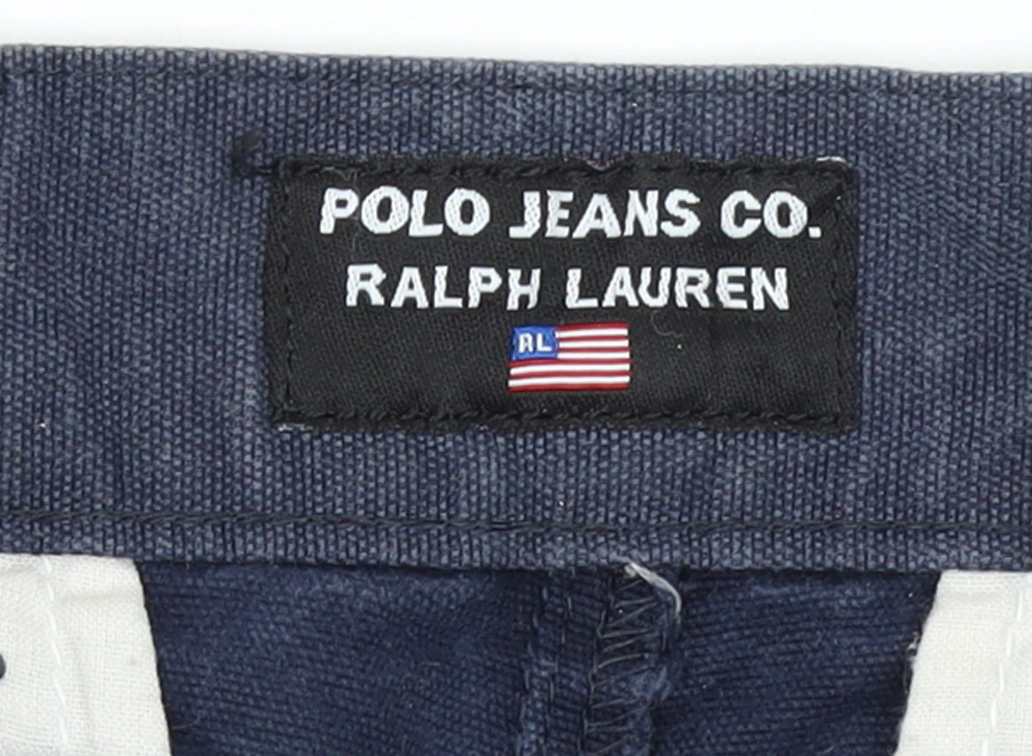 Ralph Lauren Men’s Blue Cotton Chino Trousers W30 L32