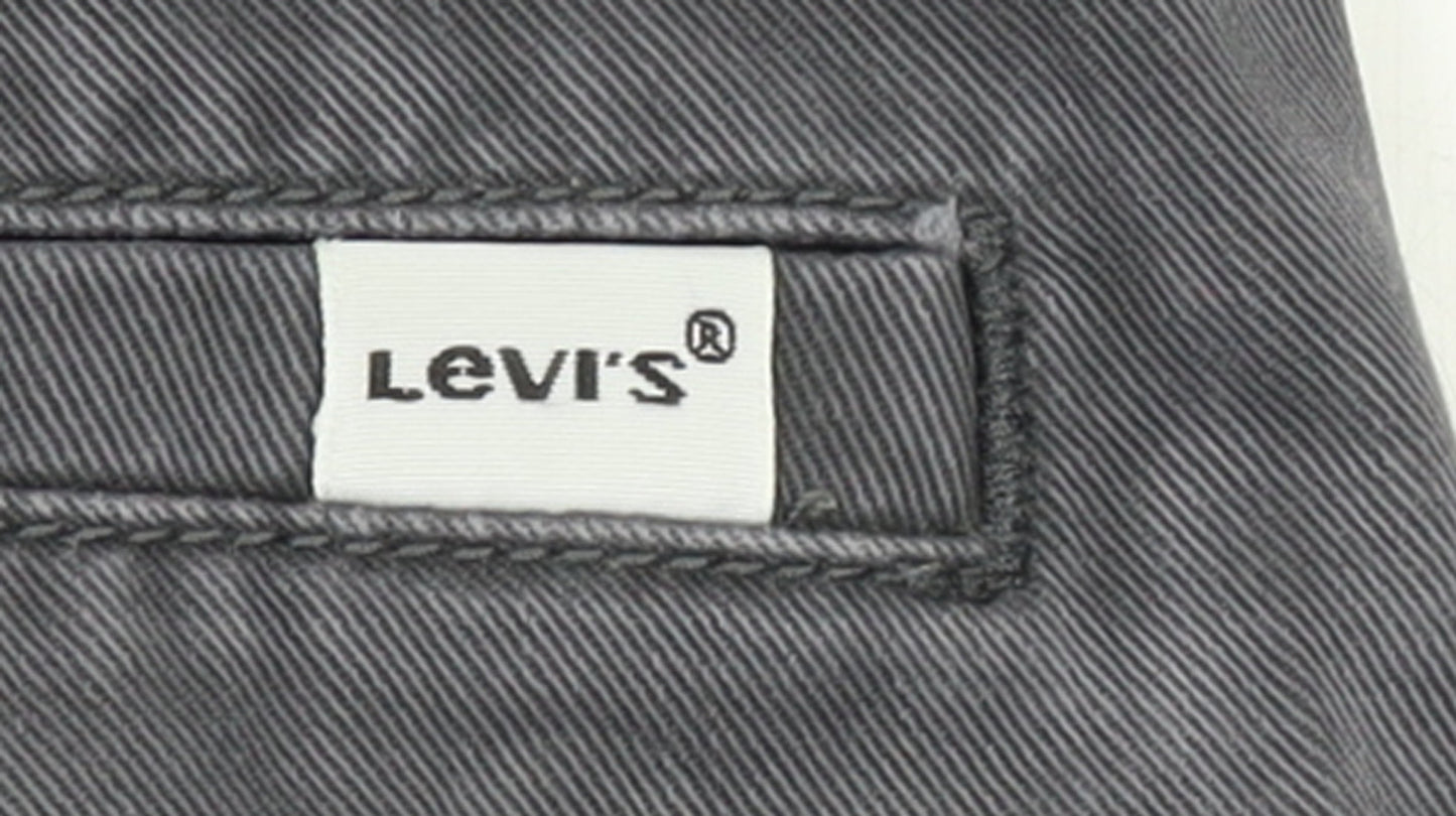 Levi's Men's Grey Slim Fit Chino Trousers W30 L30