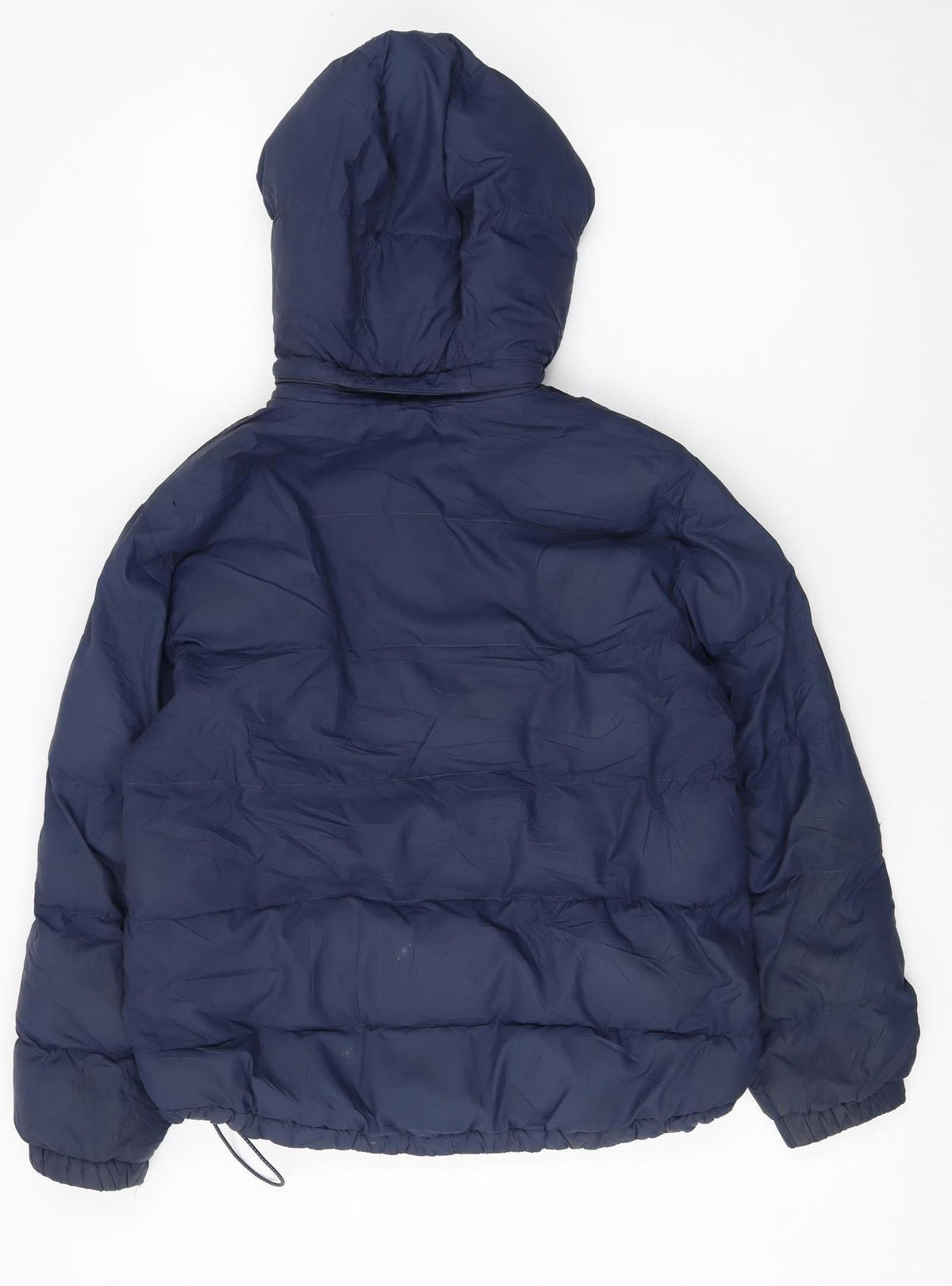 Timberland Boys Blue Hooded Puffer Jacket Size 12 Years