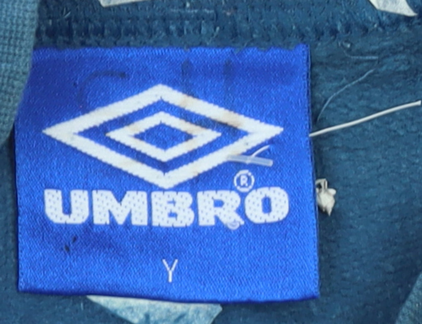 Umbro Boys Blue Pullover Crew Neck Sweatshirt Size 164cm