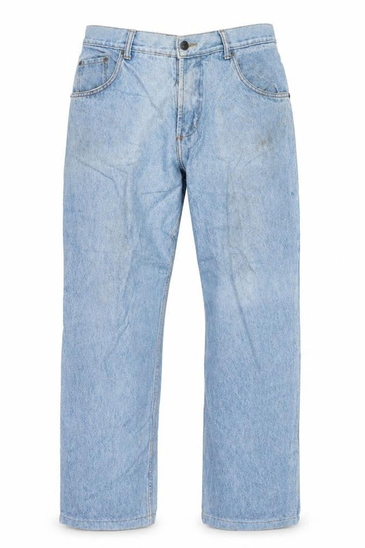 Levi's Men's Blue 34 Regular Straight Denim Jeans Made in USA