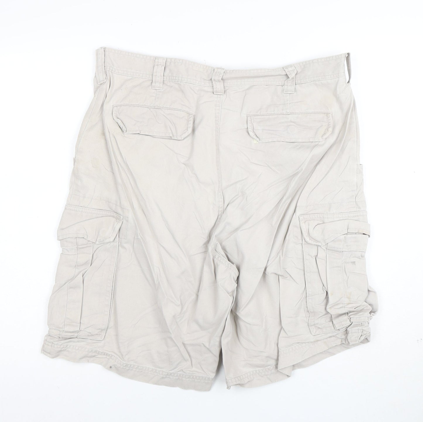Tommy Hilfiger Men's Beige Cargo Shorts Size 36 Regular Fit
