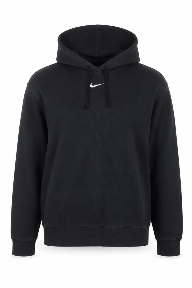 Nike Women's Black Small Pullover Hoodie Cotton Blend