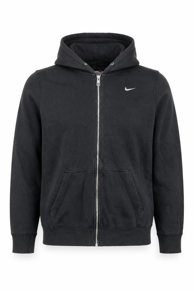 Nike Men's Black Full Zip Hooded Sweatshirt Medium
