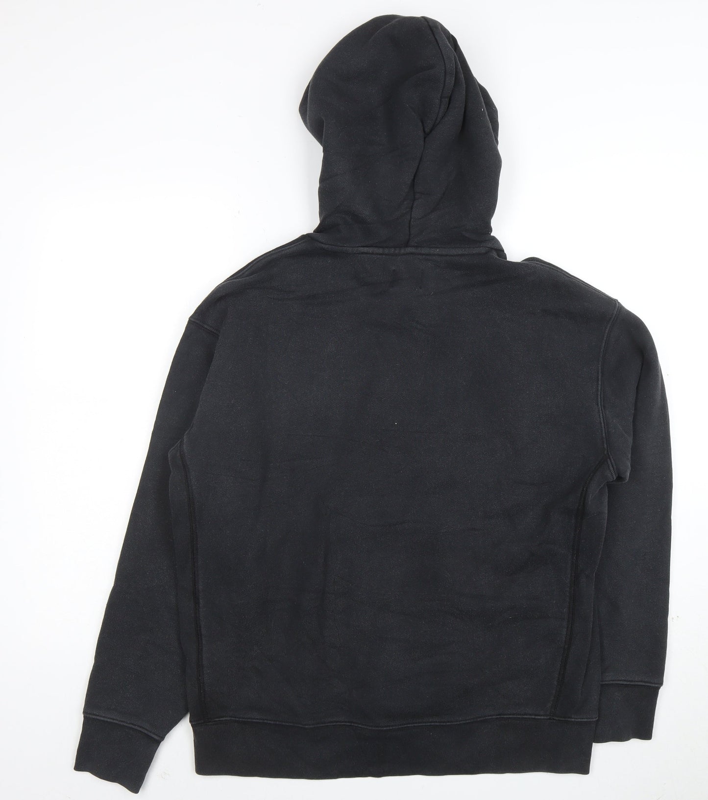 Levi's Men's Black Pullover Hoodie Fleece Regular Fit Size S