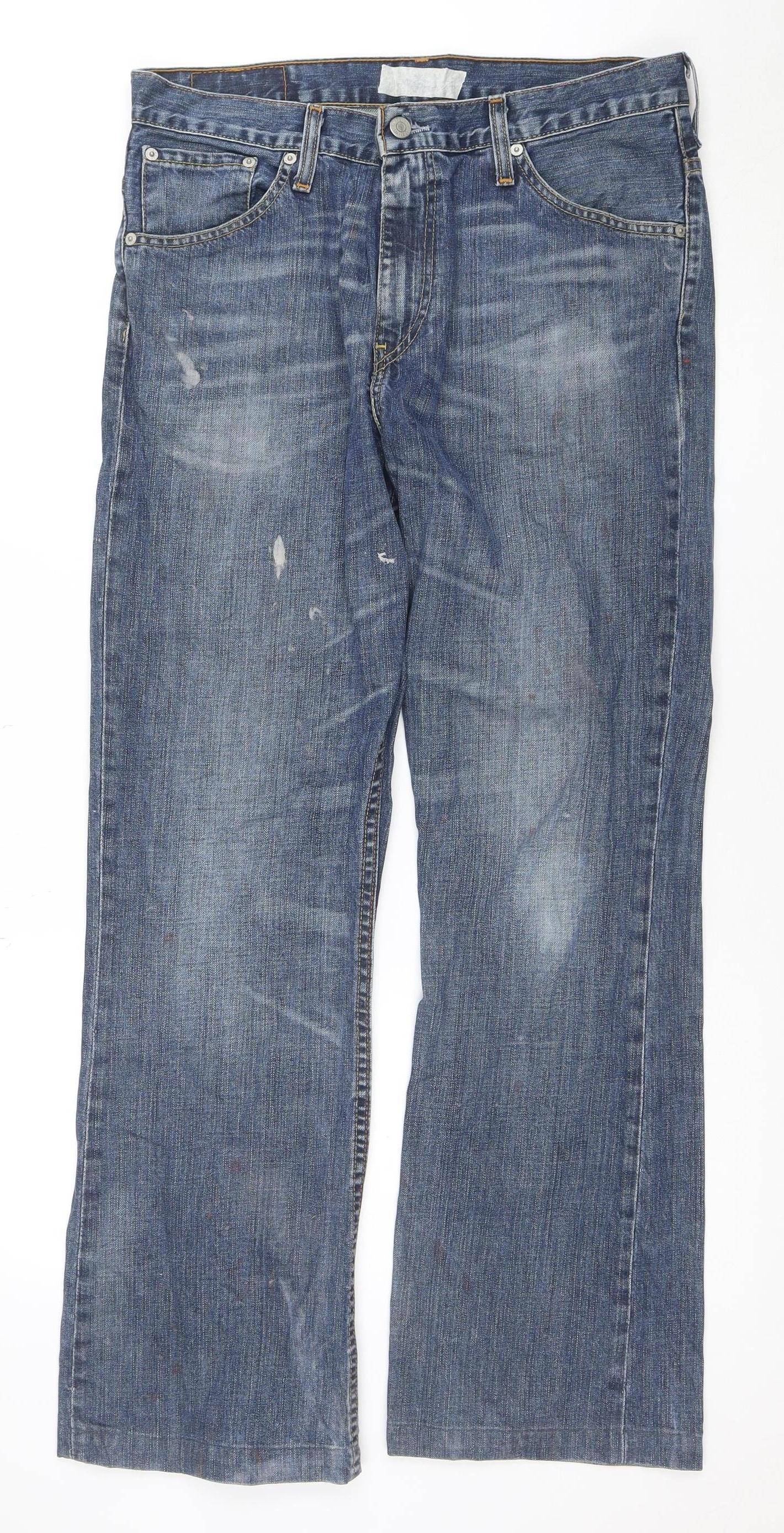 Levi’s 507 Men’s Blue Denim Straight Leg Jeans W33 L32