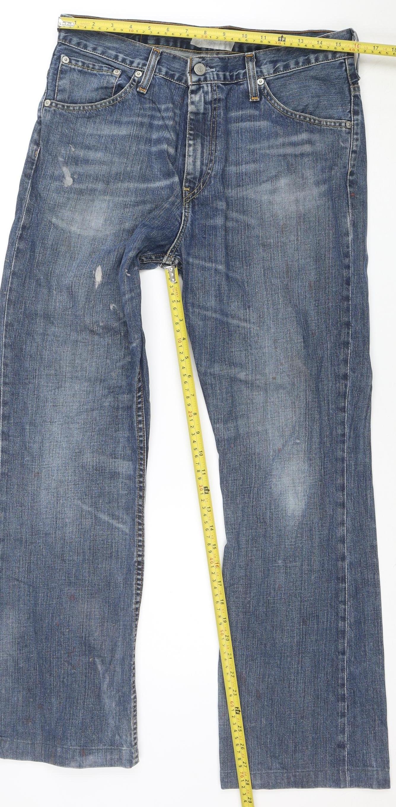 Levi’s 507 Men’s Blue Denim Straight Leg Jeans W33 L32