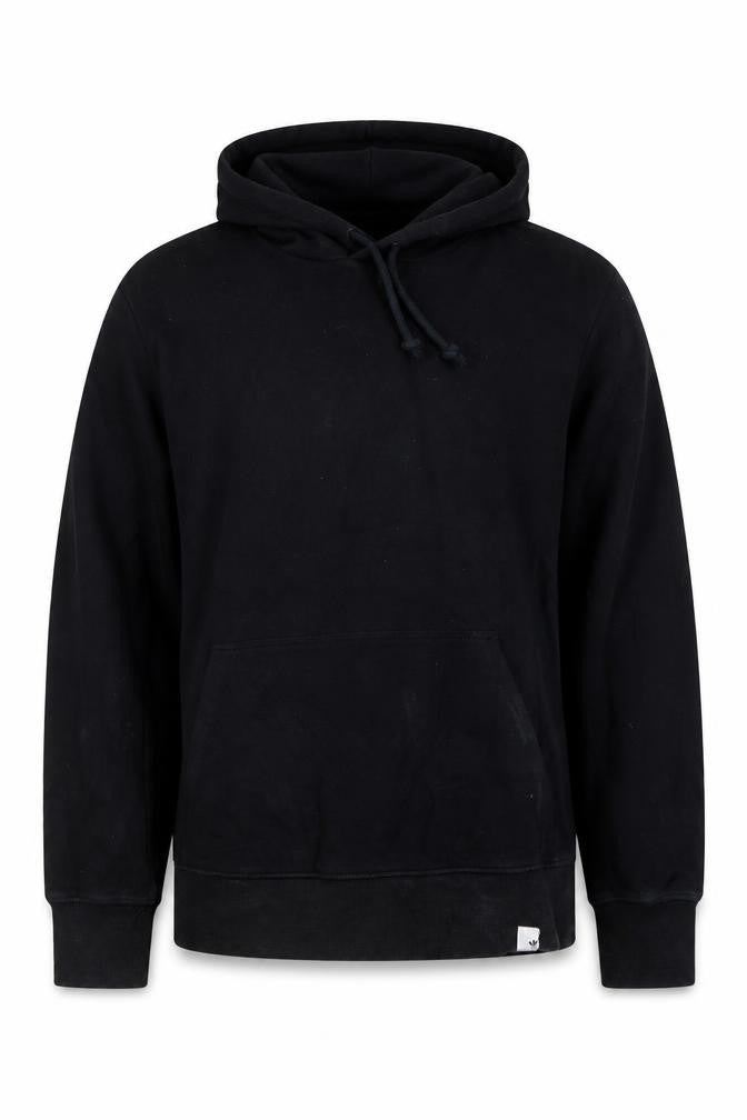 adidas Men's Black Pullover Hoodie S Regular Fit Sportswear
