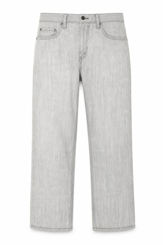Levi's Men's Grey 514 Slim Straight Denim Jeans 33W x 30L
