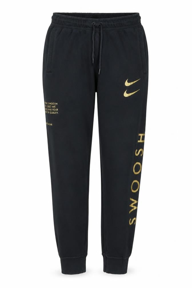 Nike Women’s Black Jogger Sweatpants S Fleece Drawstring