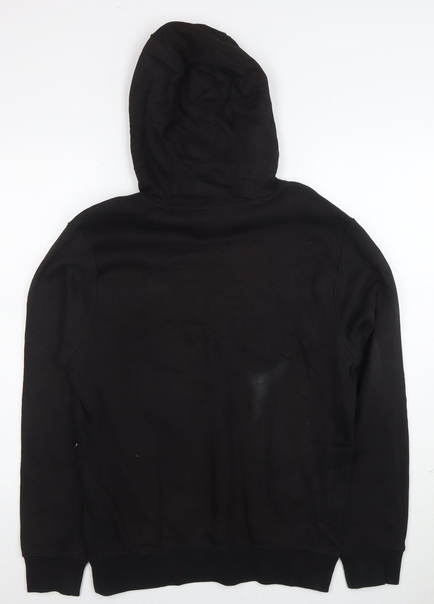 Nike Men's Black Pullover Hoodie XS Regular Fit Fleece Logo