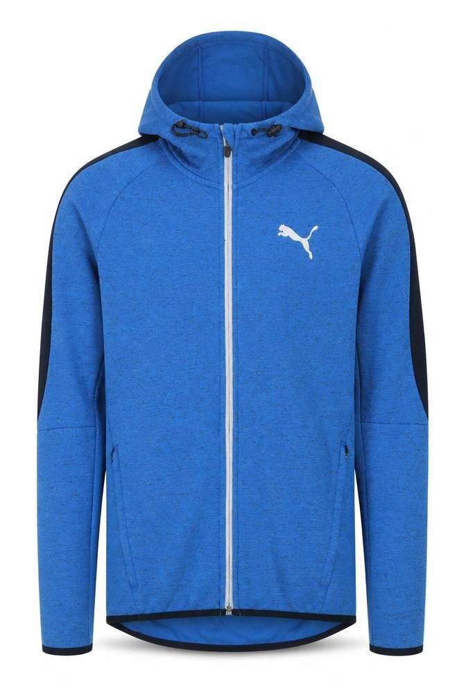 Puma Men's Blue Full Zip Hoodie Small Regular Fit