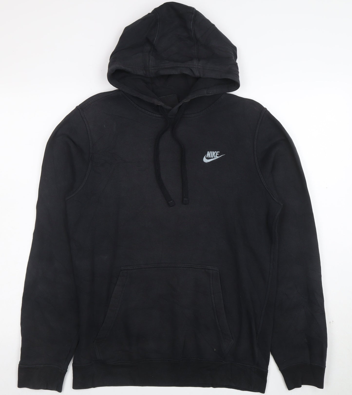 Nike Men's Black Pullover Hoodie Small Fleece Sportswear