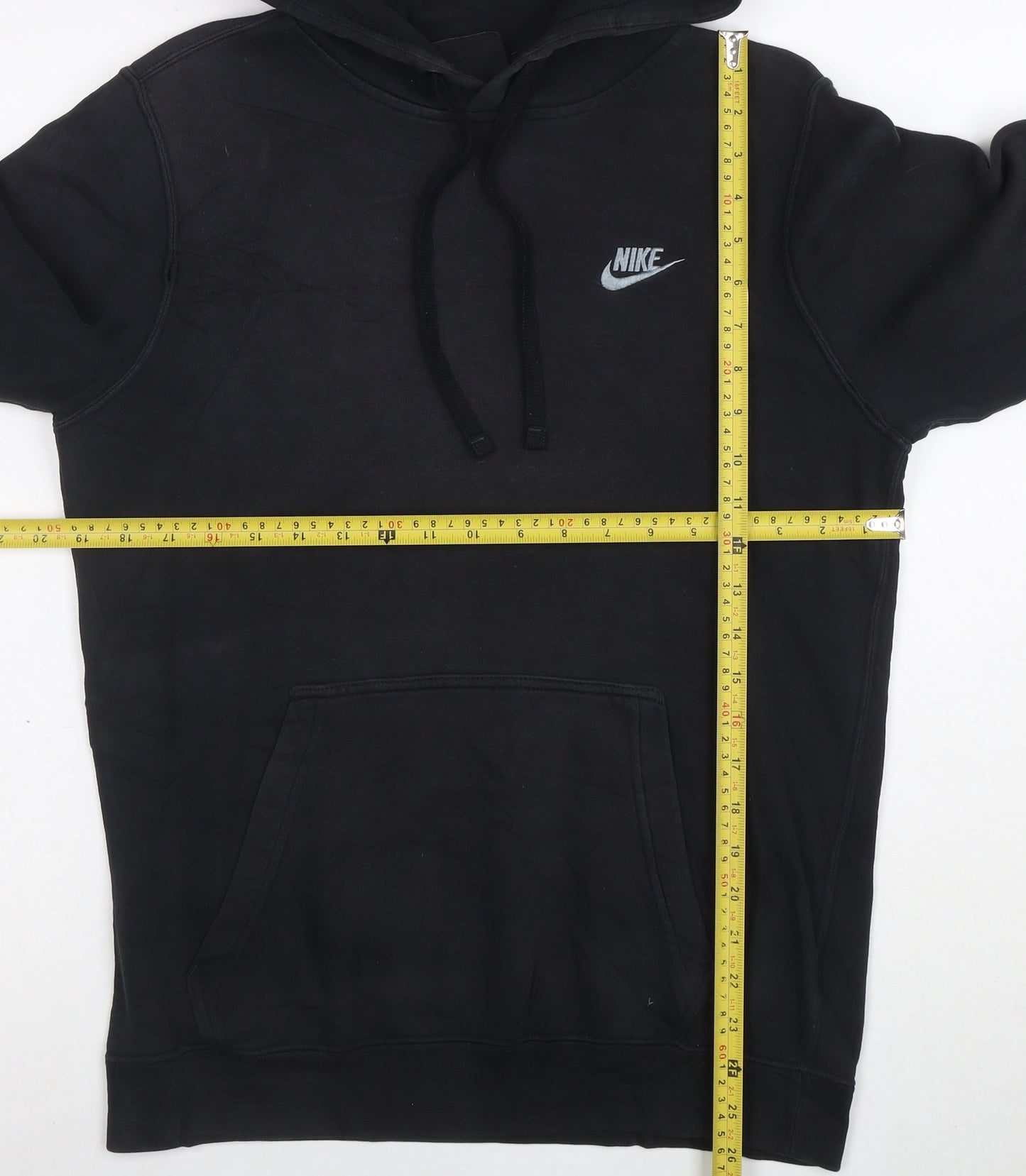 Nike Men's Black Pullover Hoodie Small Fleece Sportswear