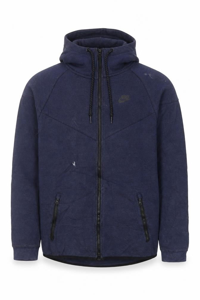 Nike Men's Blue Full Zip Hoodie Small Regular Fit