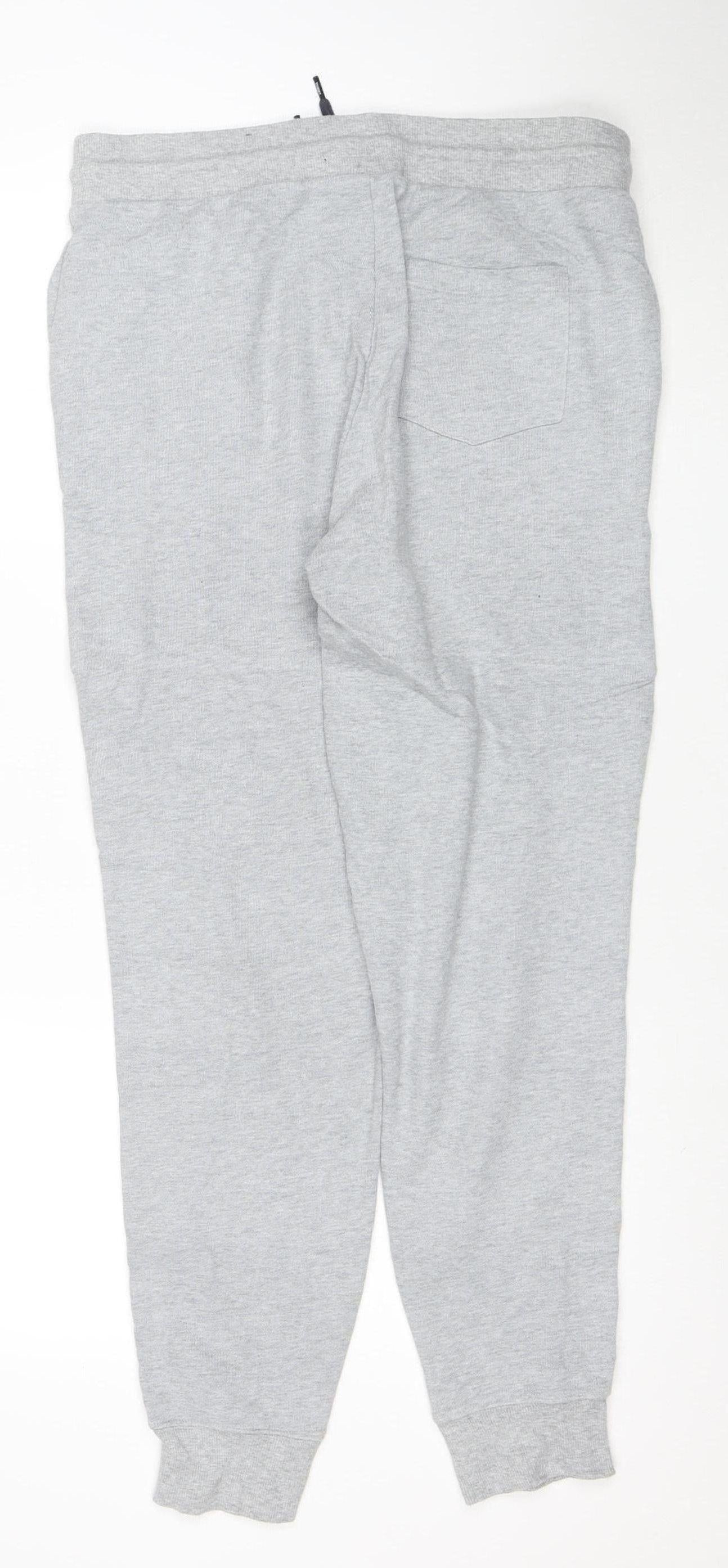 Tommy Hilfiger Men's Grey Jogger Sweatpants M Regular Fit