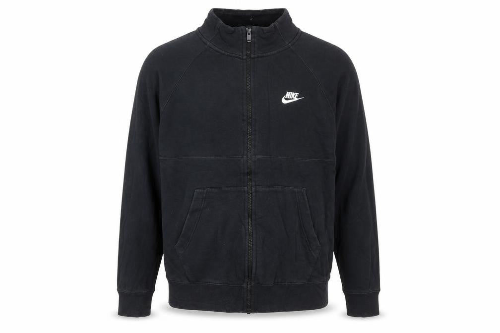 Nike Men's Black Full Zip Fleece Sweatshirt Size M