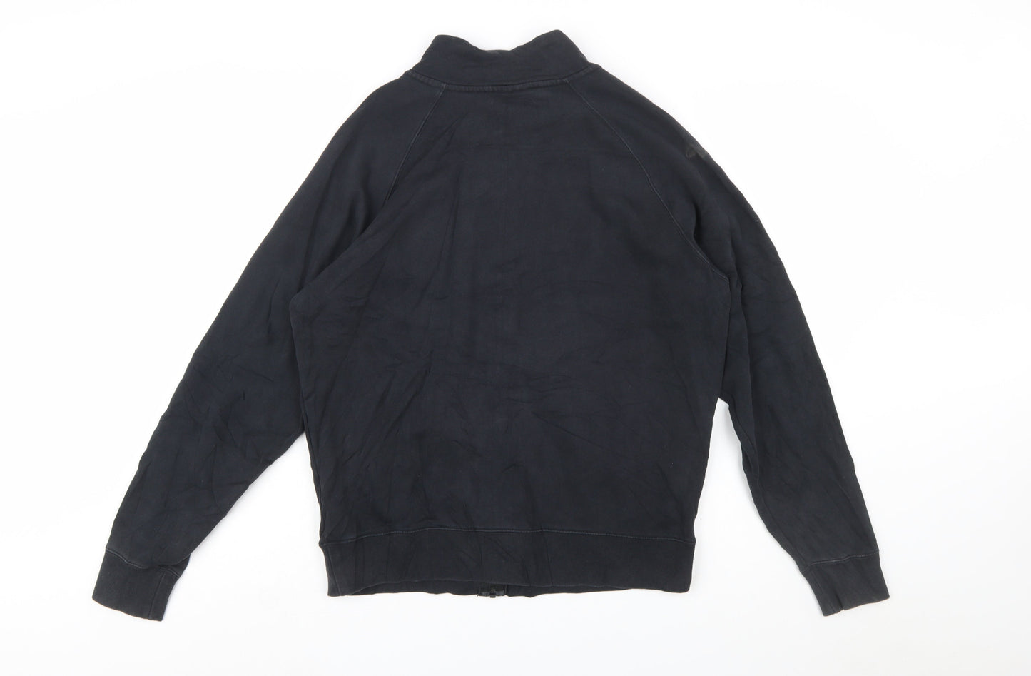 Nike Men's Black Full Zip Fleece Sweatshirt Size M