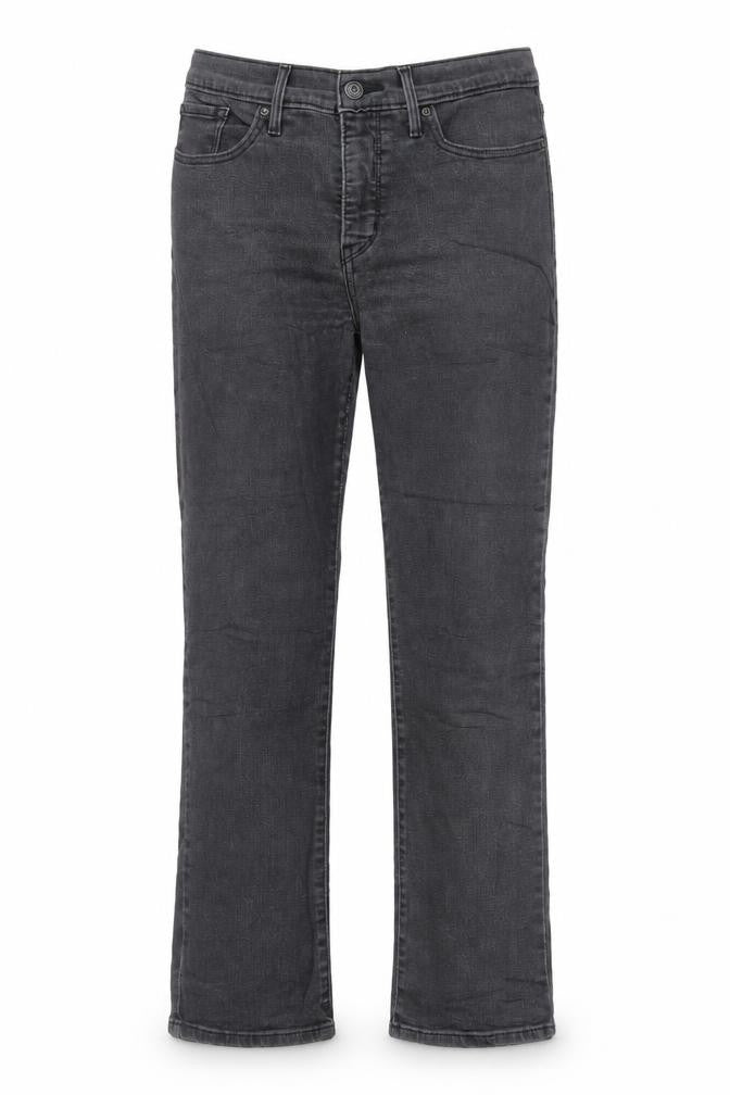 Levi's Women's Grey 314 Shaping Straight Stretch Jeans Size 31