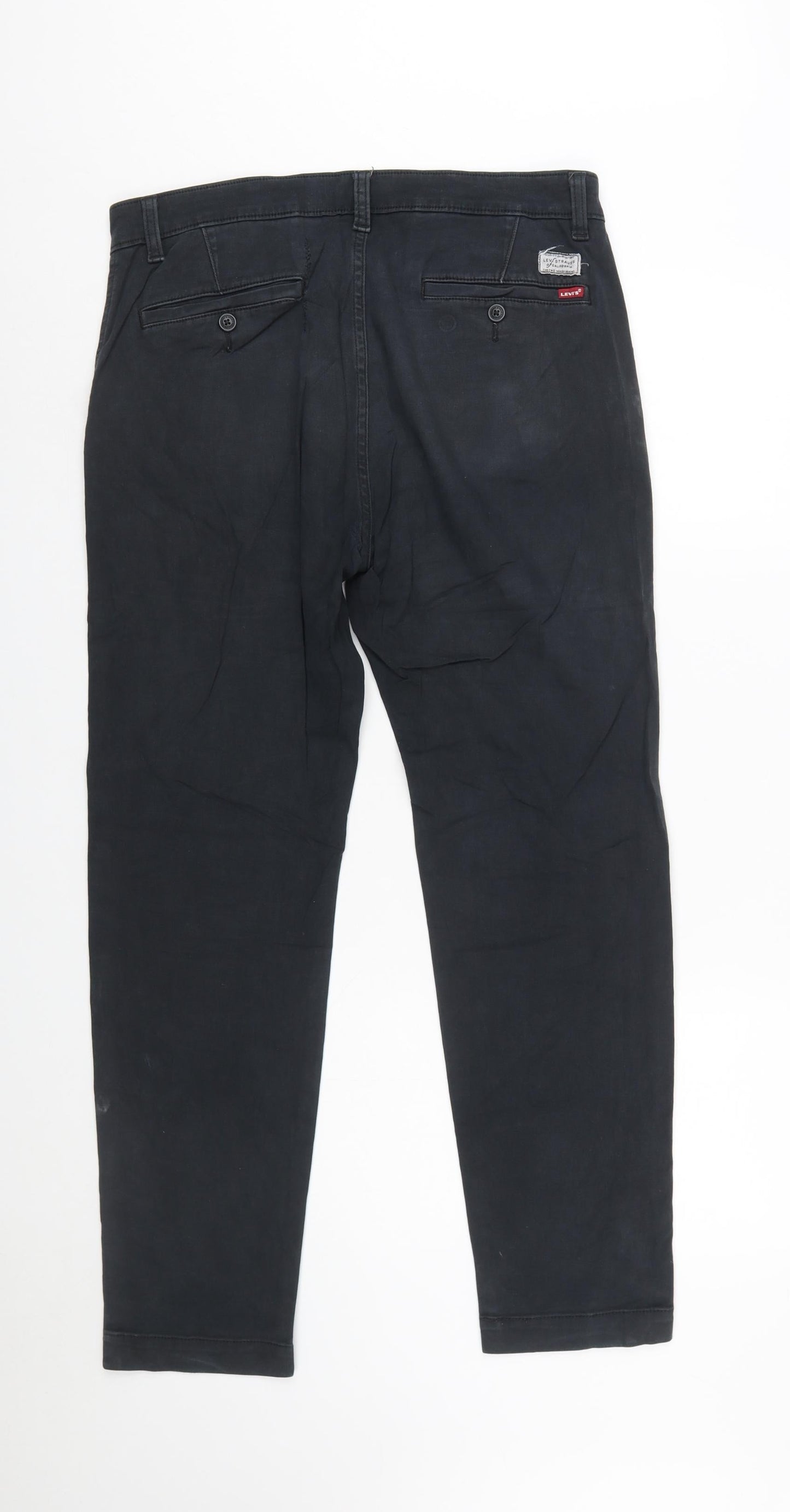 Levi's Men's Black XX Chino Trousers W32 L30 Regular Fit